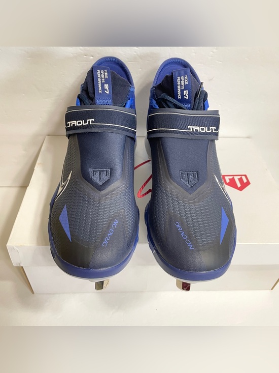 Nike Force Zoom Trout 8 Elite P Baseball Cleats Size 10 College Navy DX6963-414 main image 6